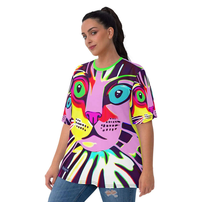 "Cat Lovers" Collection - Cat Face Women's T-shirt ZKoriginal