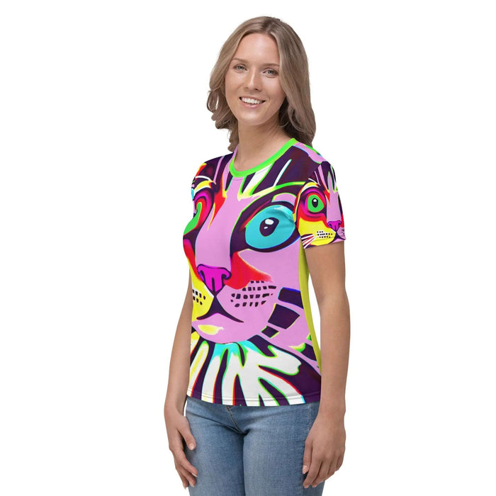 "Cat Lovers" Collection - Cat Face Women's T-shirt ZKoriginal