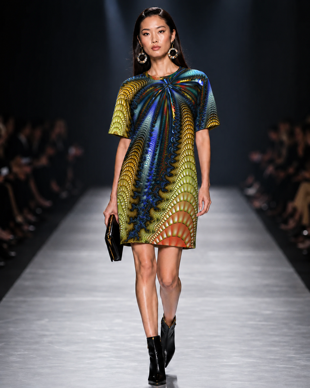“Island Luxe” Collection - Designer T-Shirt Dress