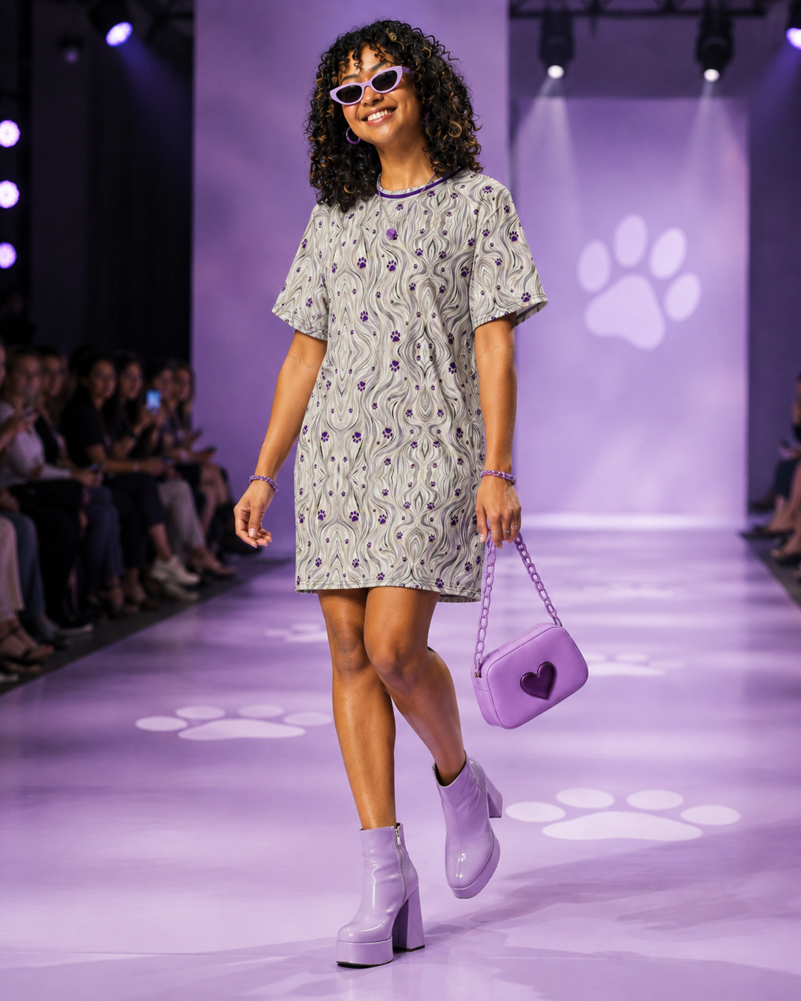 "Bound by Love" Collection - Designer T-Shirt Dress