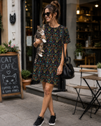 The Whisker Society – Designer Women's T-Shirt Dress | ZKoriginal