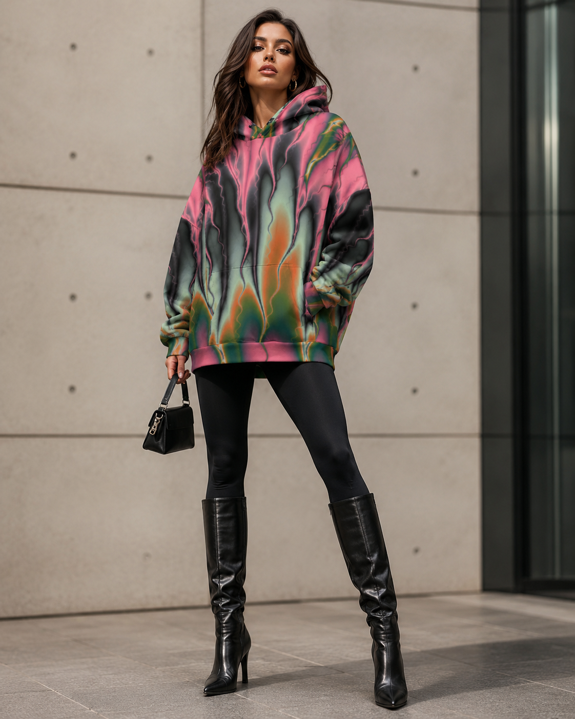 "Flames of Color" Collection - Cool Unisex Hoodie