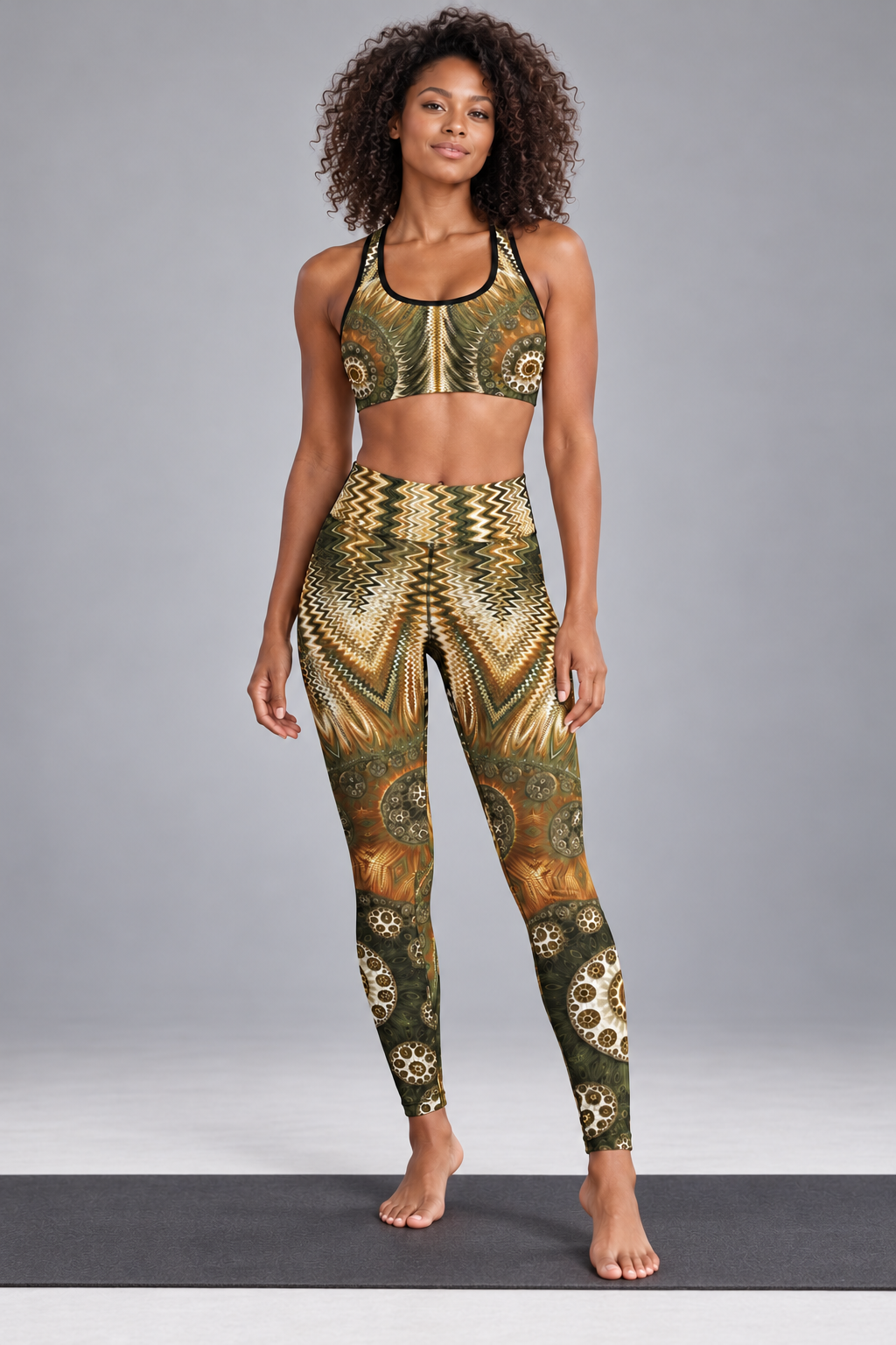 Madagascar Fossil Collection – Designer Yoga Leggings | ZKoriginal