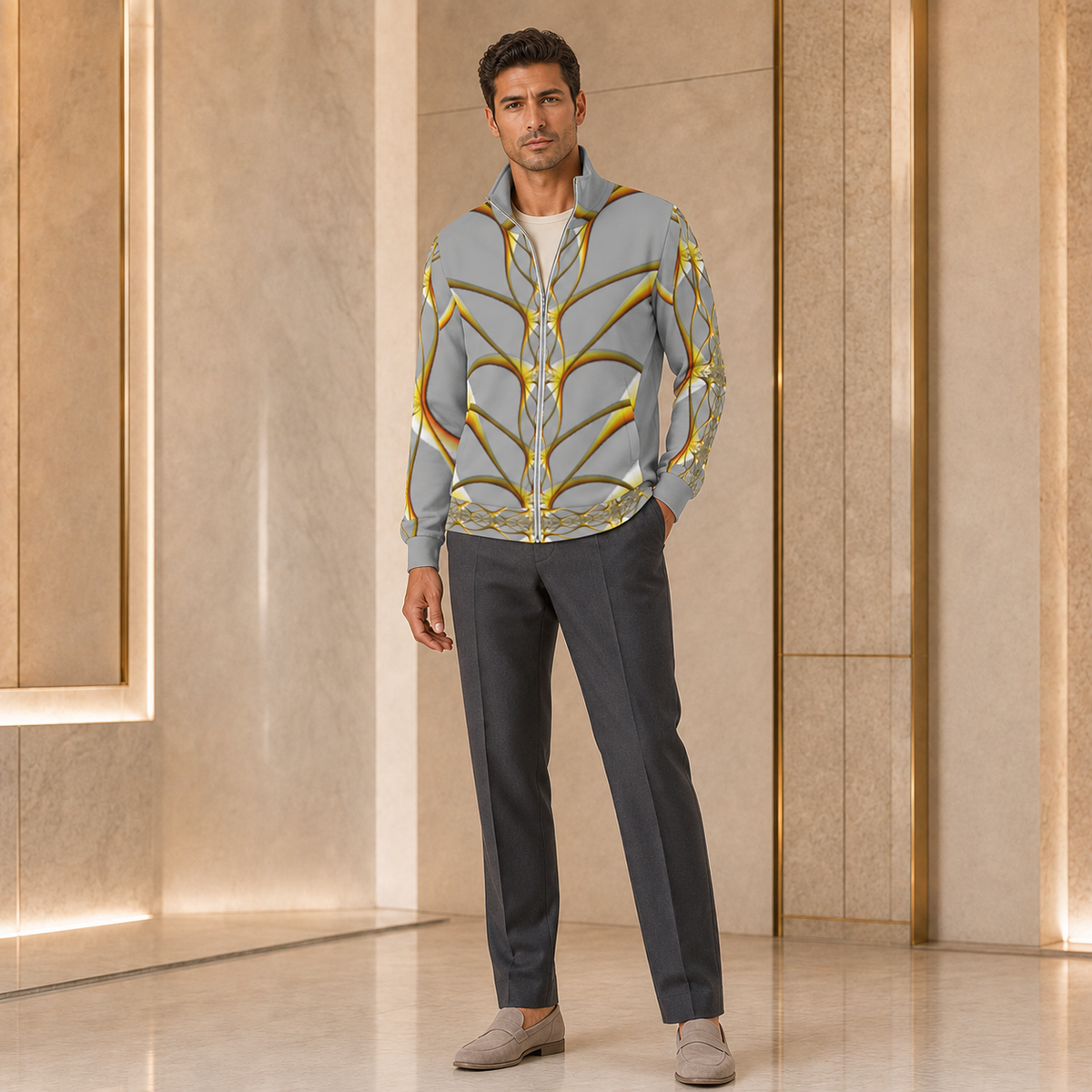 Golden Meridian Collection - Unisex Track Jacket