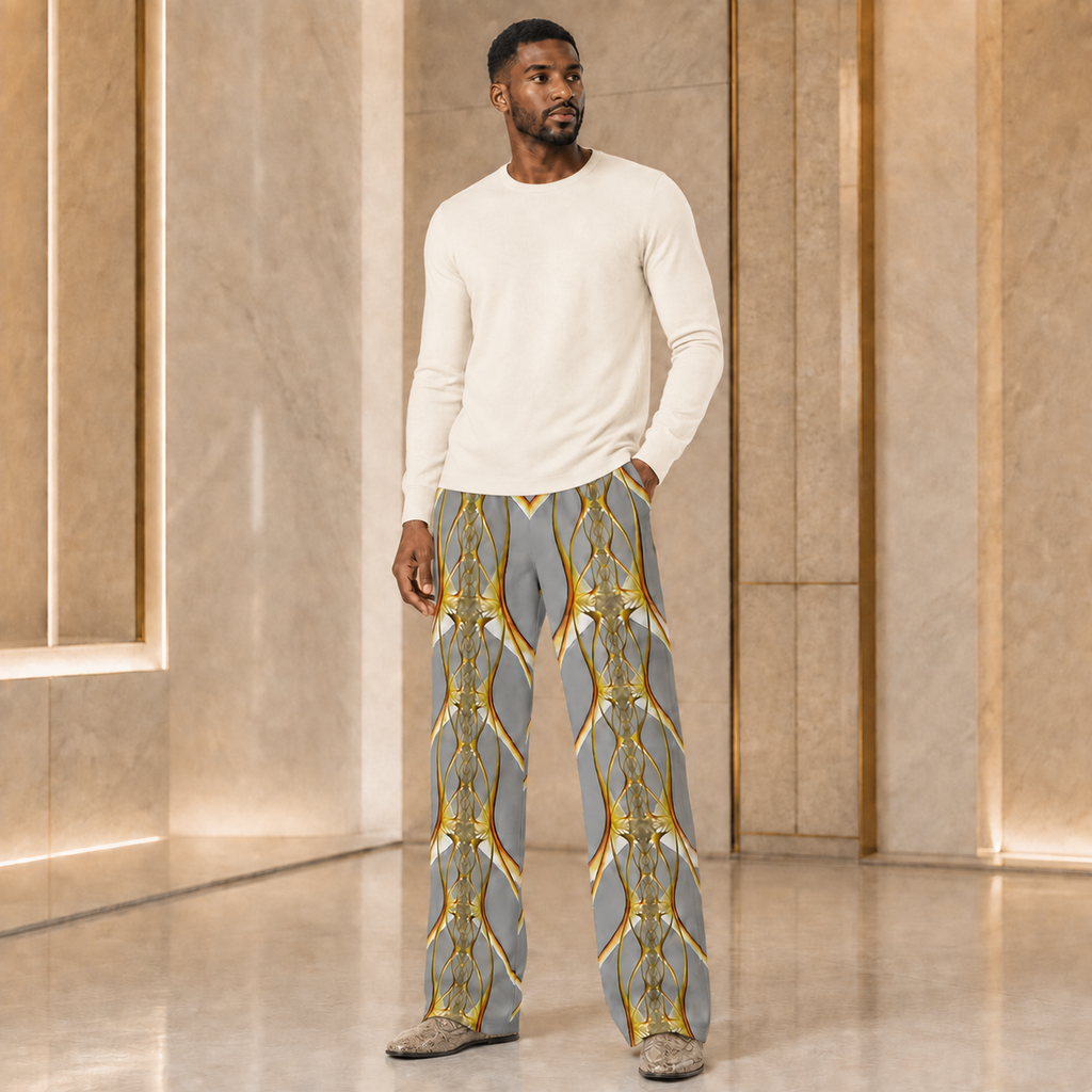 Golden Meridian Collection - Unisex Wide Leg Pants