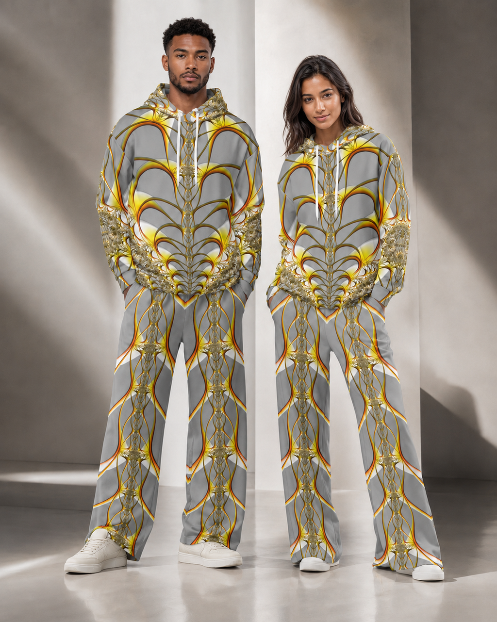 "Golden Meridian" Collection - Unisex Hoodie
