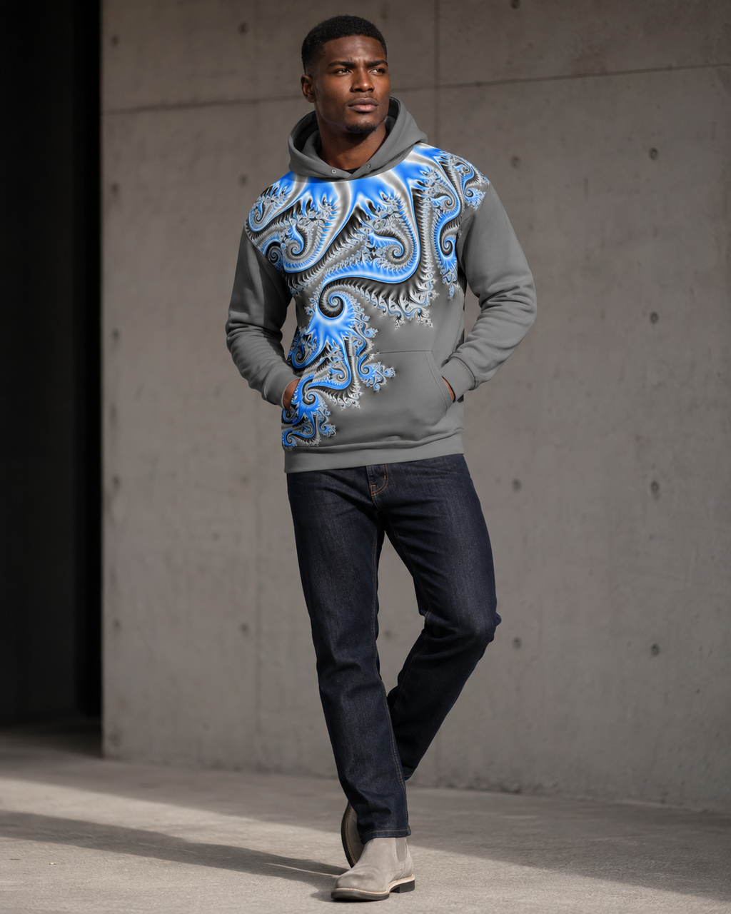 “Hyper Spiral" Collection - Unisex Hoodie
