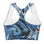 "Sonya My Beautiful Cat" Collection - Longline Sports Bra for Cat Lovers ZKoriginal