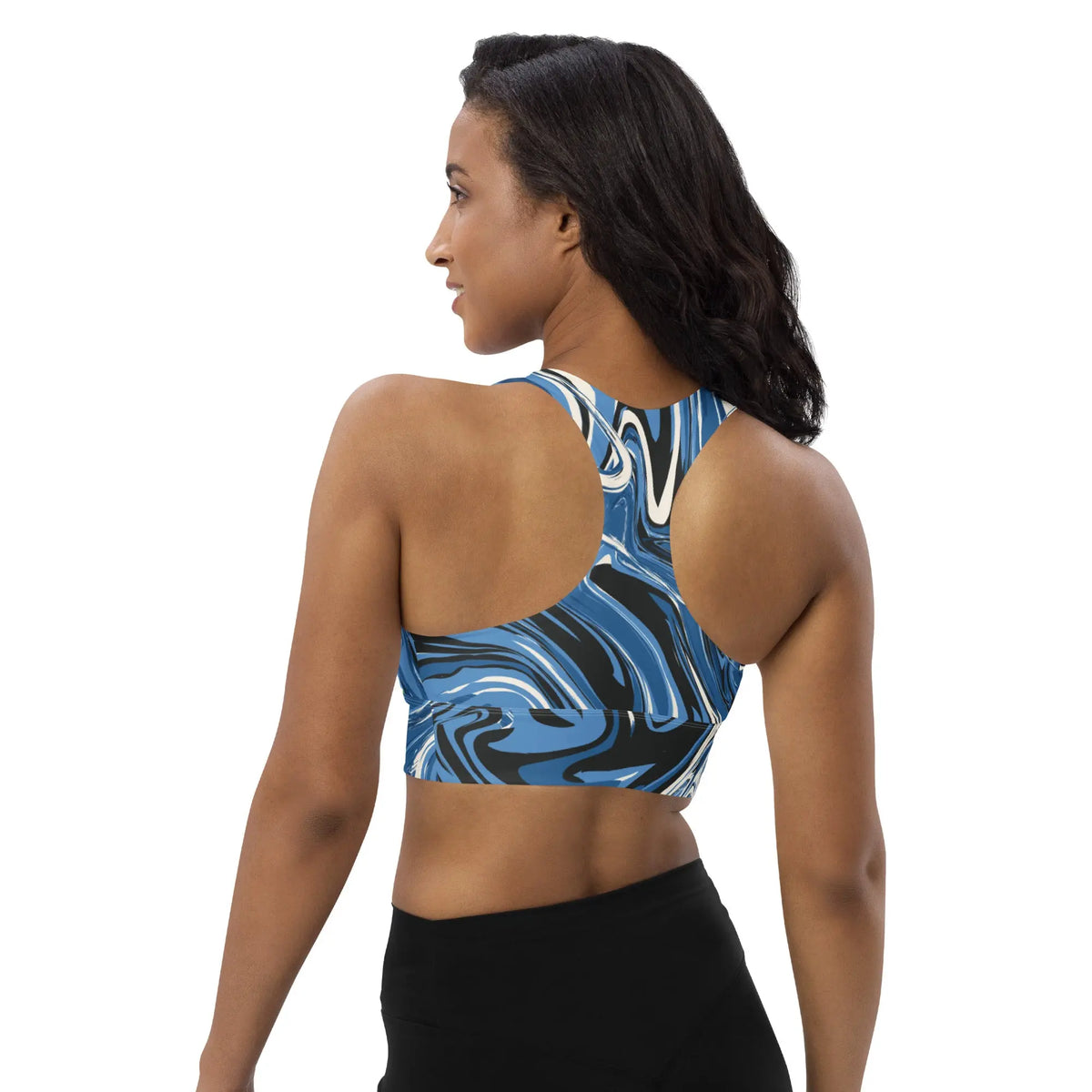 "Sonya My Beautiful Cat" Collection - Longline Sports Bra for Cat Lovers ZKoriginal
