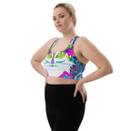 "Sonya My Beautiful Cat" Collection - Longline Sports Bra for Cat Lovers ZKoriginal