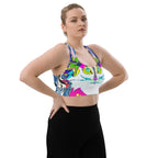 "Sonya My Beautiful Cat" Collection - Longline Sports Bra for Cat Lovers ZKoriginal