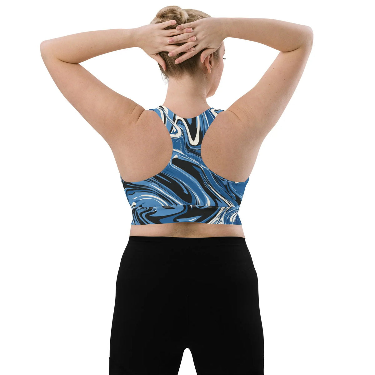 "Sonya My Beautiful Cat" Collection - Longline Sports Bra for Cat Lovers ZKoriginal