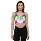 "Sonya My Beautiful Cat" Collection - Longline Sports Bra for Cat Lovers ZKoriginal