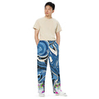 "Sonya My Beautiful Cat" Collection - Unisex Wide Leg Cat Print Pants ZKoriginal