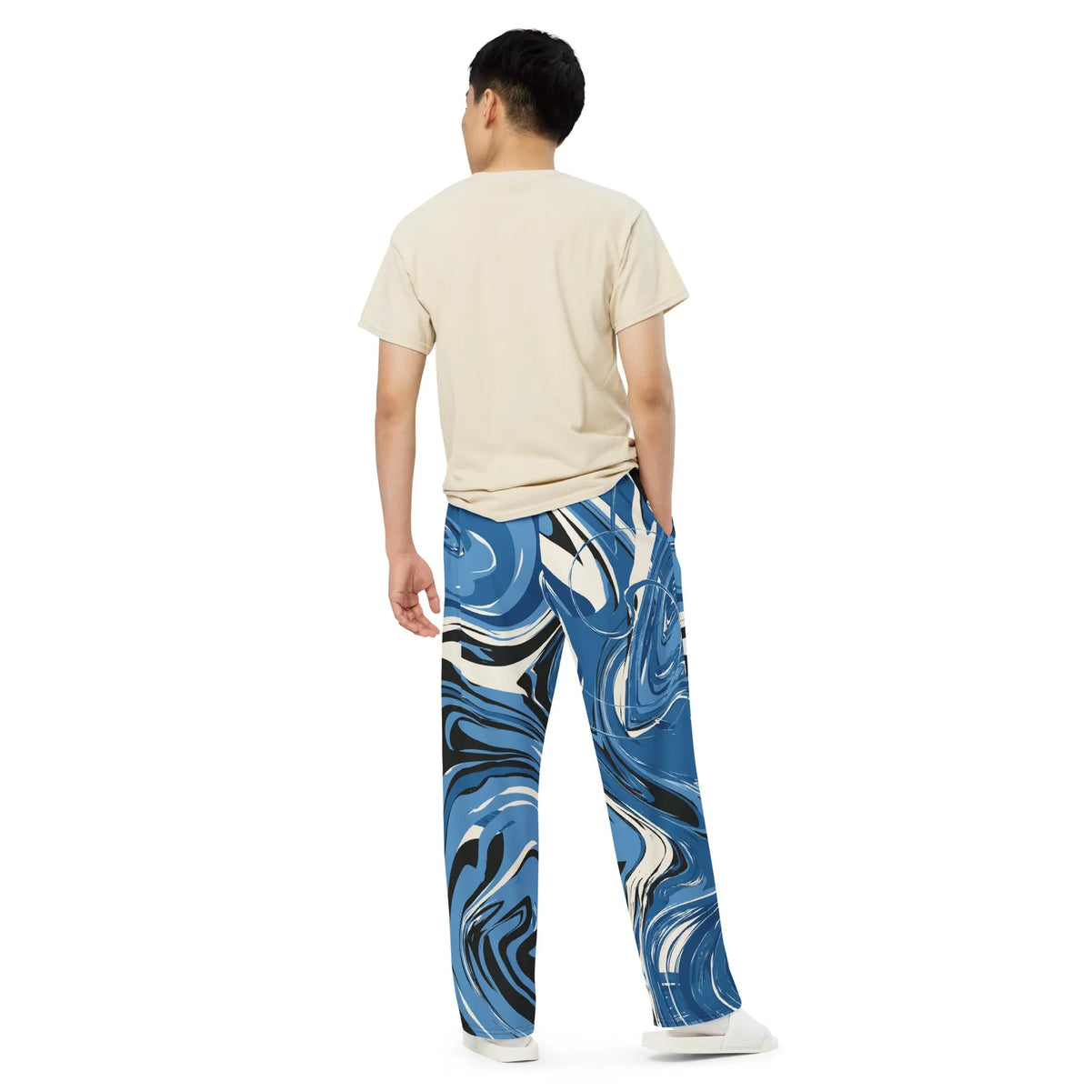 "Sonya My Beautiful Cat" Collection - Unisex Wide Leg Cat Print Pants ZKoriginal