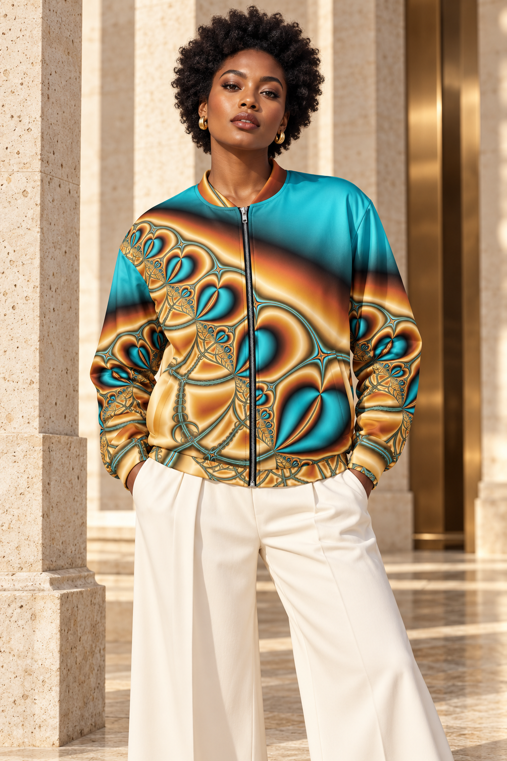 The Fifth Season Collection – Designer Unisex Bomber Jacket | ZKoriginal