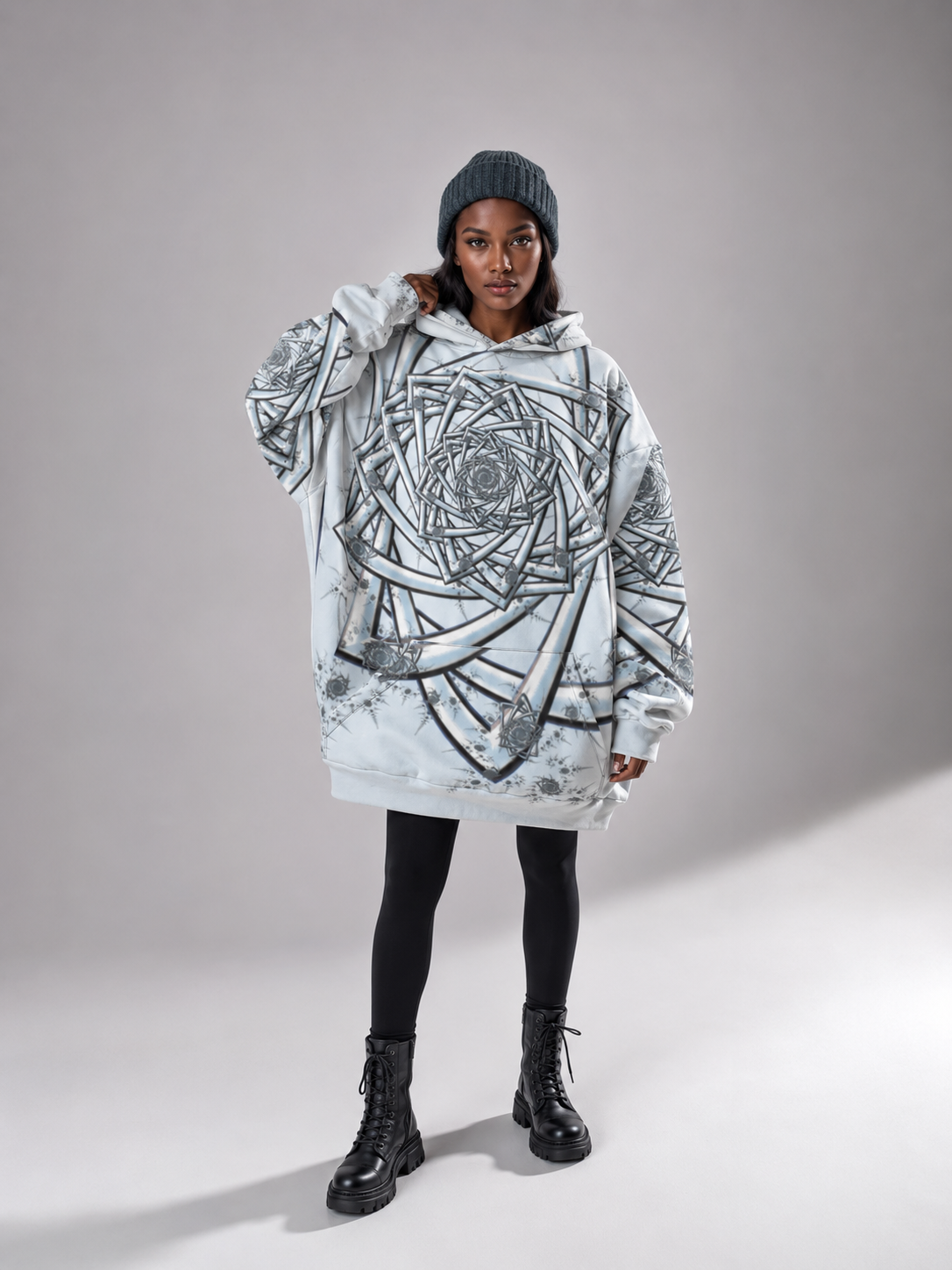 "Topological Rose" Collection - Unisex Hoodie