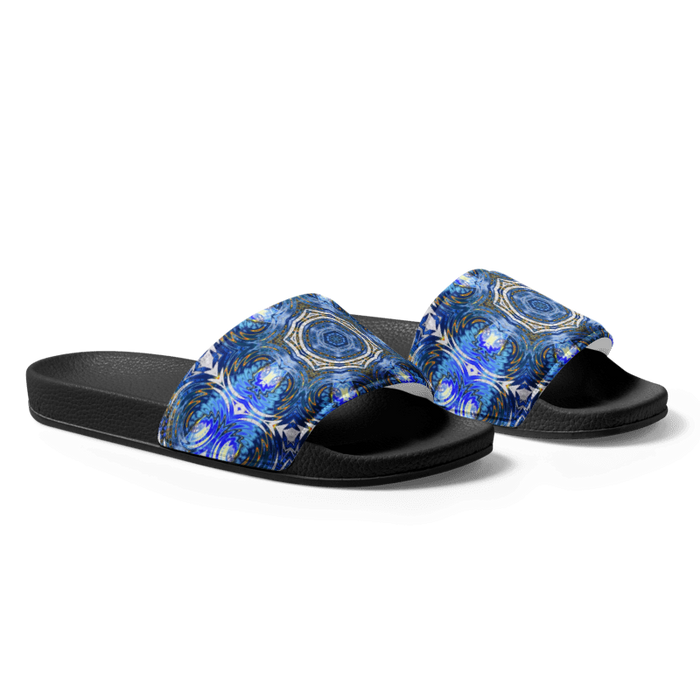 "Whirling Petals" Collection - Designer Women's Slides ZKoriginal