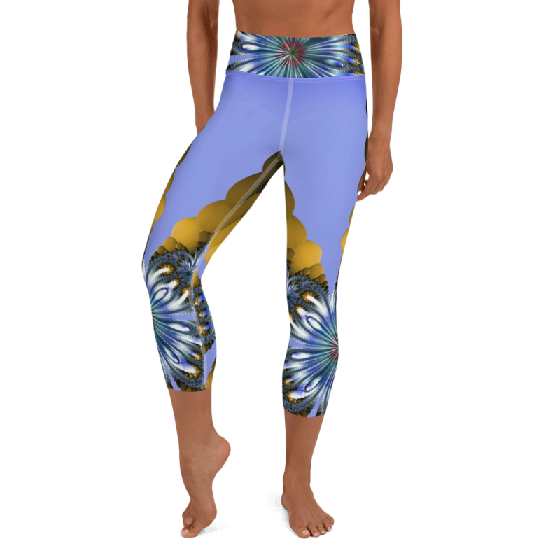 "Mystical Expansion" Collection - Yoga Capri Leggings ZKoriginal