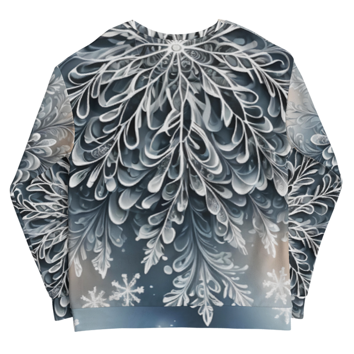 "Frosted Elegance" Collection - Designer Unisex Sweatshirt