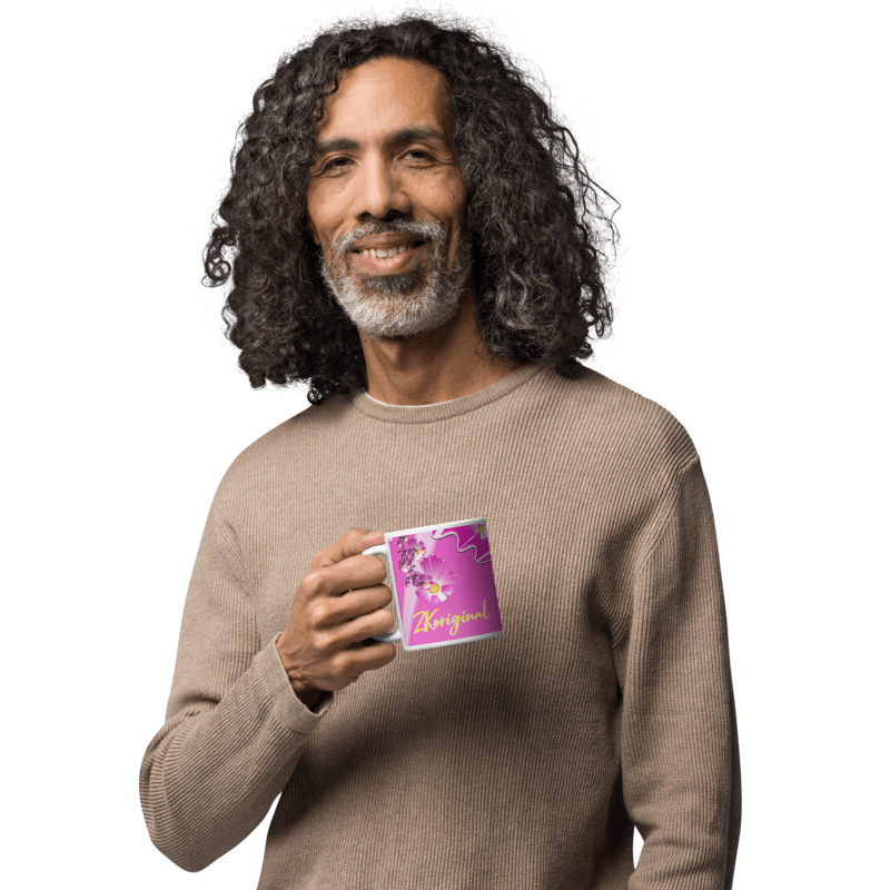 "Mystical Butterfly Bliss" Collection - White Glossy Mugs ZKoriginal