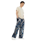 Denim and Diamonds – Unisex Wide-Leg Pants | ZKoriginal