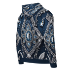 Denim & Diamonds – Designer Unisex Zip Hoodie | ZKoriginal