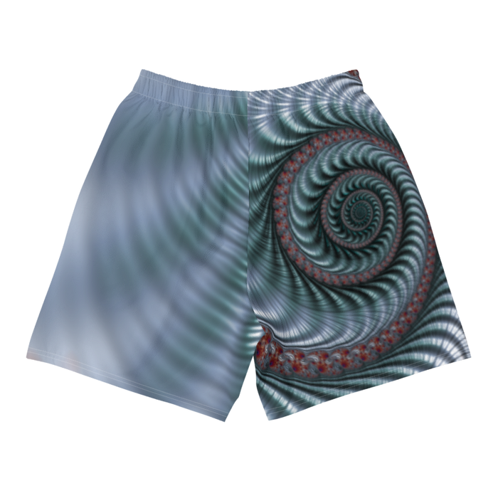 "Fractal Seashell" Collection - Men's Recycled Athletic Shorts ZKoriginal