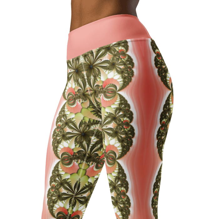 "Wild Lily" Collection - Yoga Long Leggings