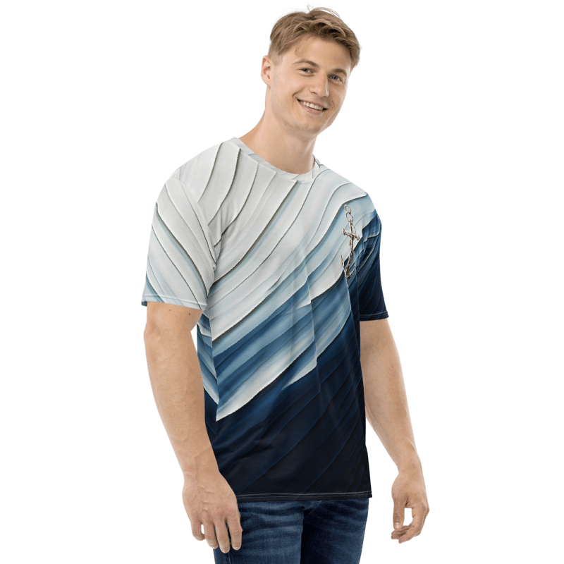 "Coastal Chic" Collection - Designer Men's T-shirt