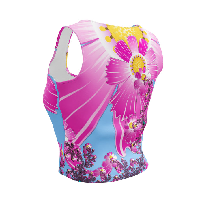 "Mystical Butterfly Bliss" Collection - Designer Crop Top ZKoriginal