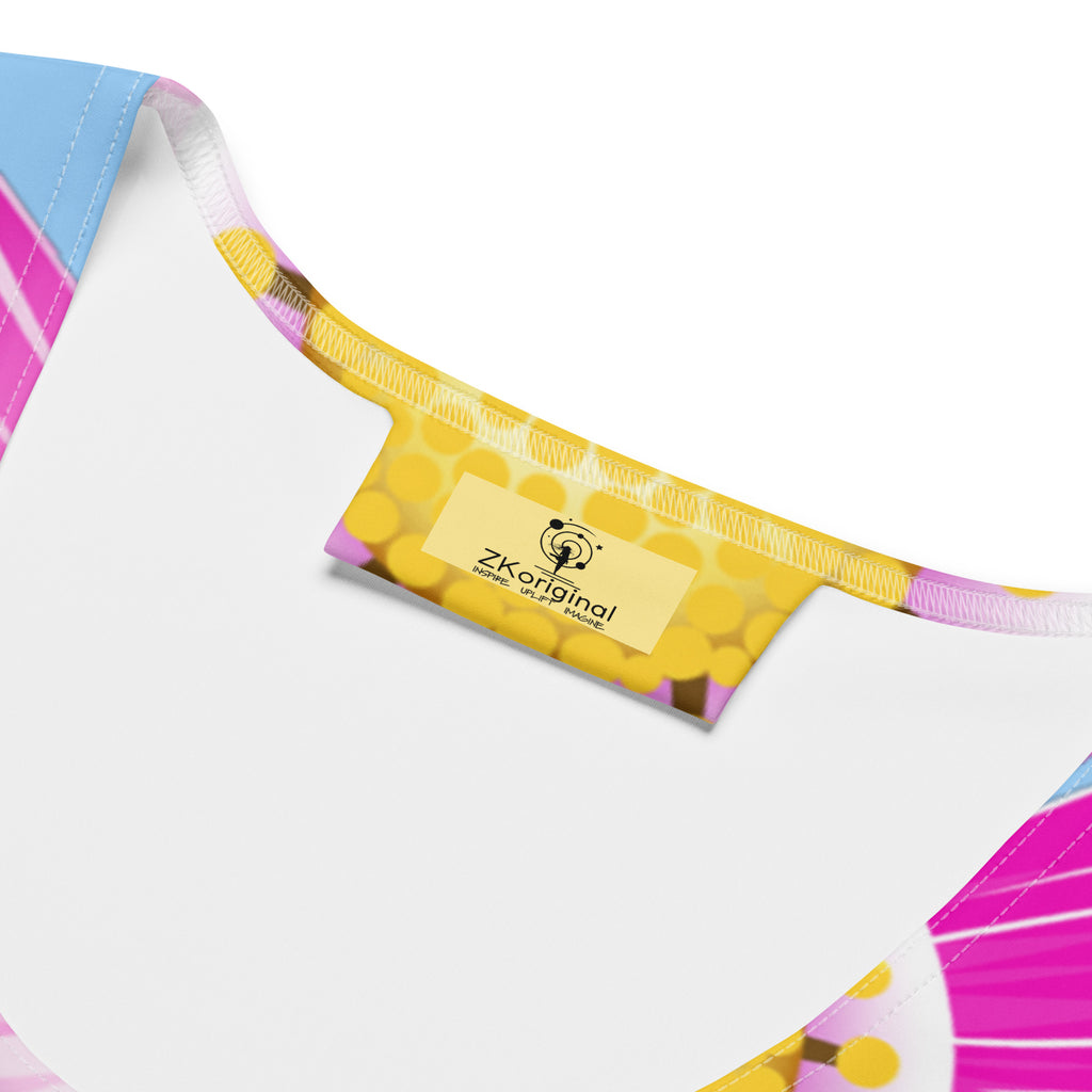 "Mystical Butterfly Bliss" Collection - Designer Crop Top ZKoriginal