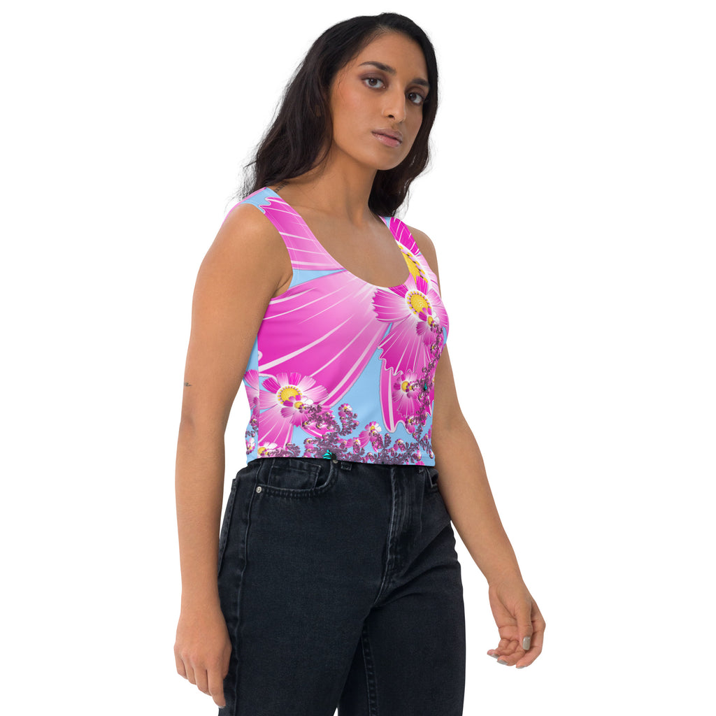 "Mystical Butterfly Bliss" Collection - Designer Crop Top ZKoriginal