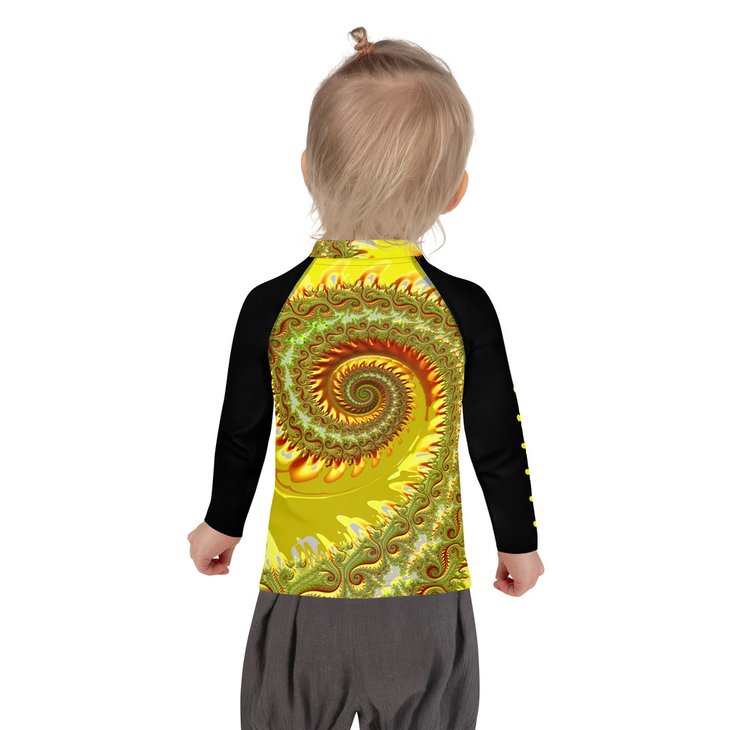 "The Canary" Collection - Cat Face Kids Rash Guard ZKoriginal