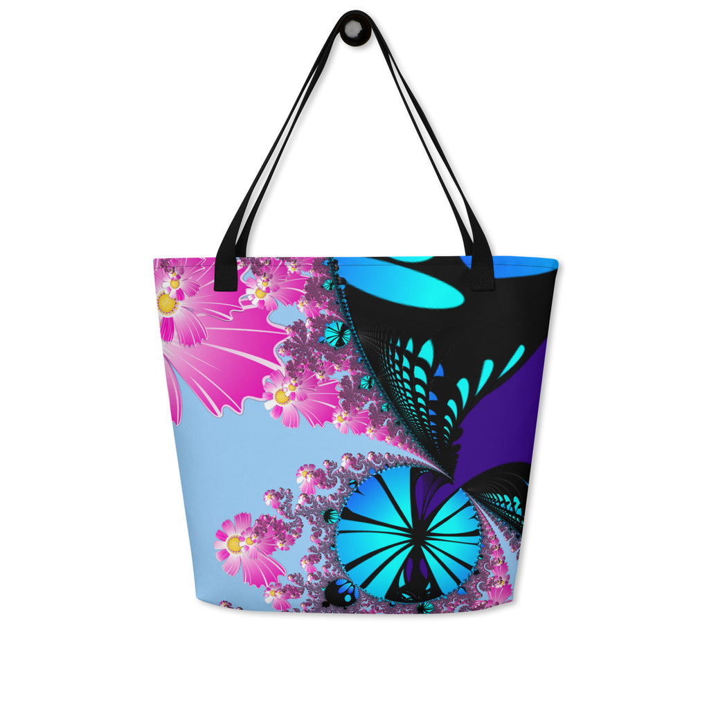 "Mystical Butterfly Bliss" Collection - Designer Large Tote Bag ZKoriginal