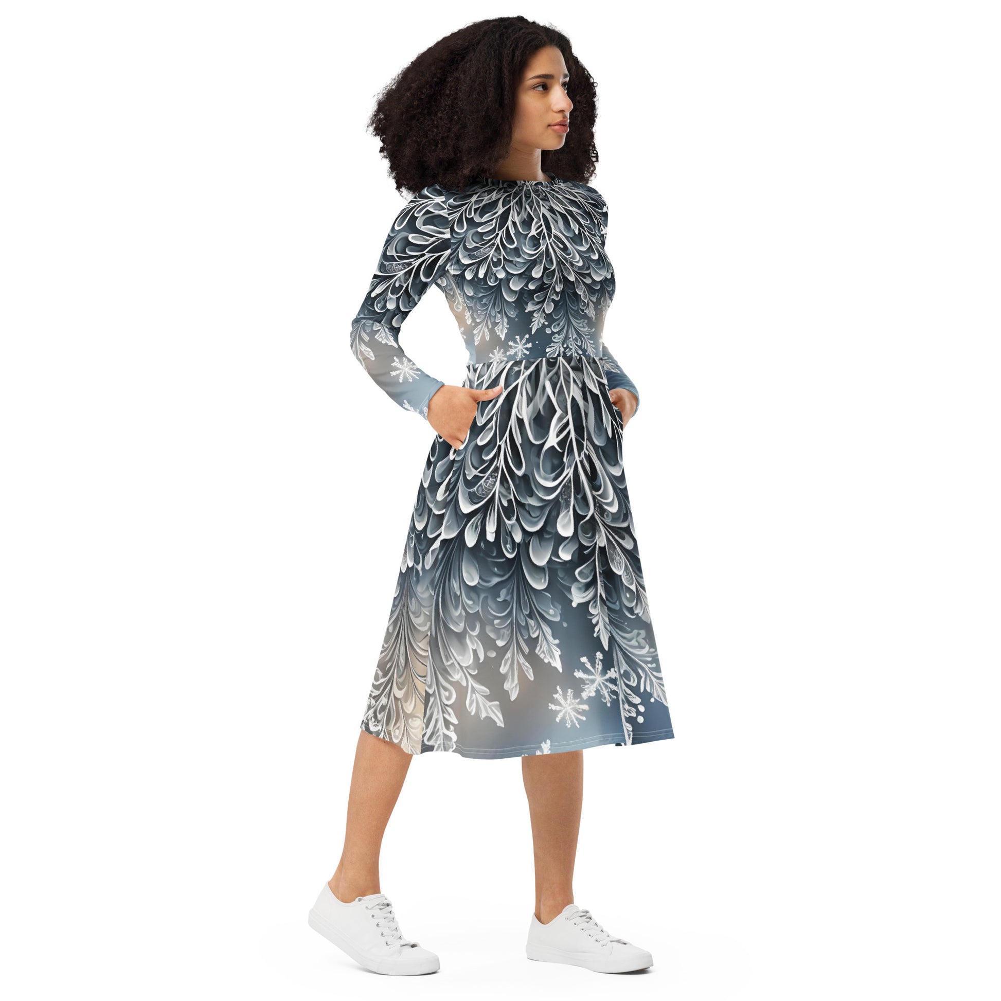 Long Sleeve Midi Dresses ZKoriginal Long Sleeve Midi Dresses ZKoriginal