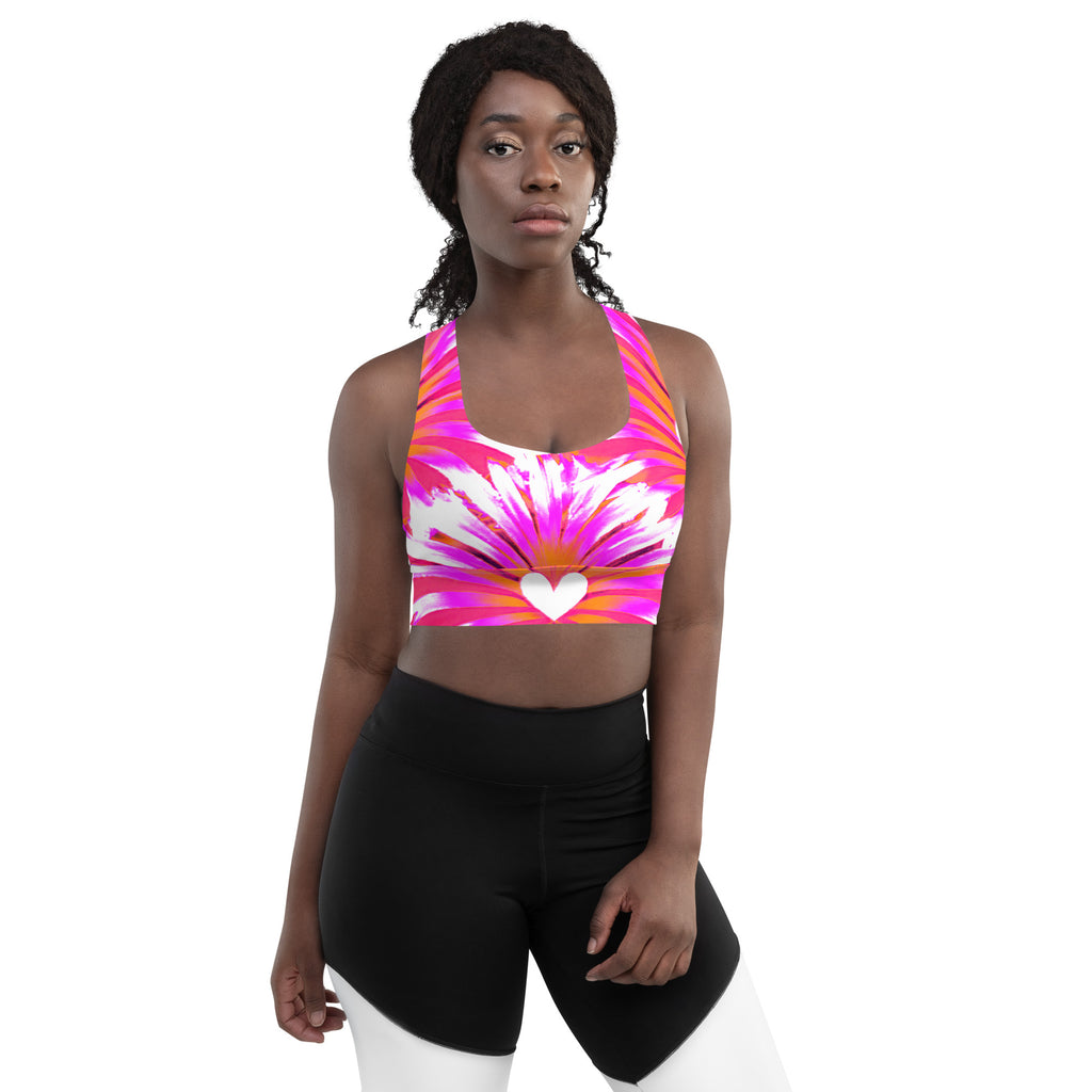 "Heartbeat Couture" Collection - Longline Sports Bra ZKoriginal