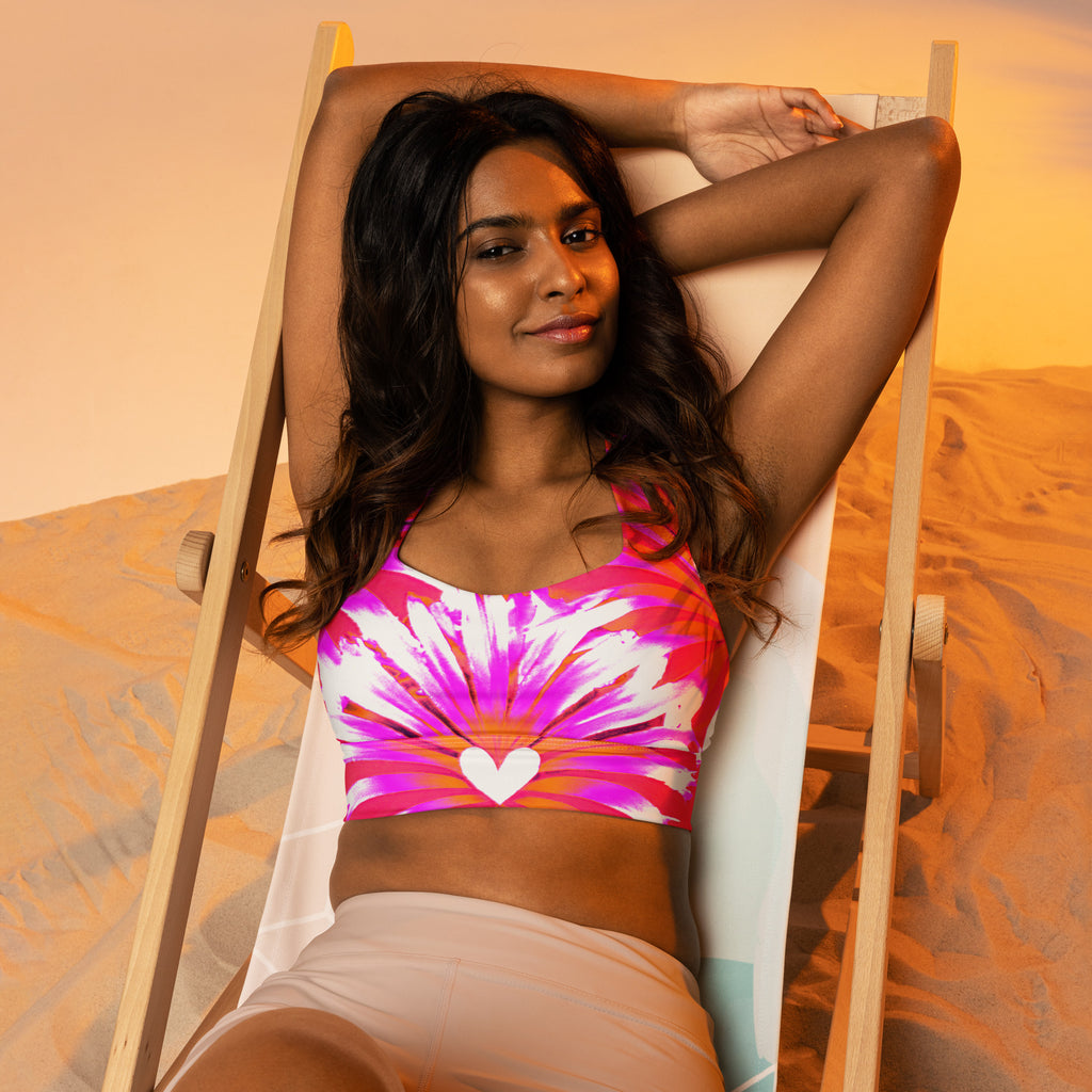 "Heartbeat Couture" Collection - Longline Sports Bra ZKoriginal