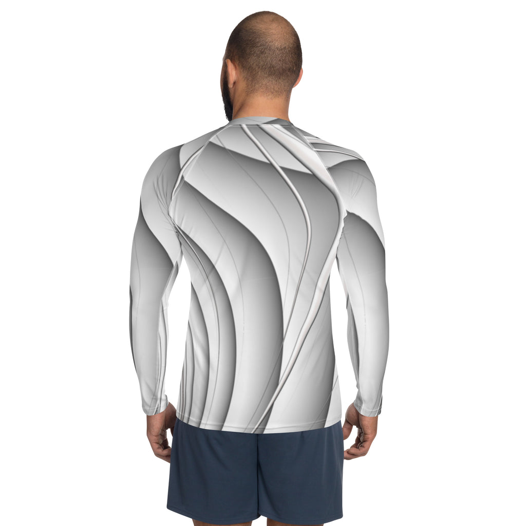 "Magnetic Wave" Collection - Men's Rash Guard ZKoriginal