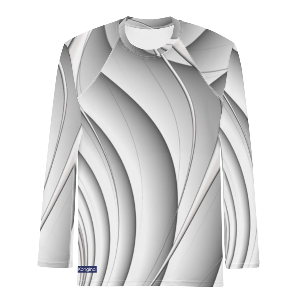 "Magnetic Wave" Collection - Men's Rash Guard ZKoriginal