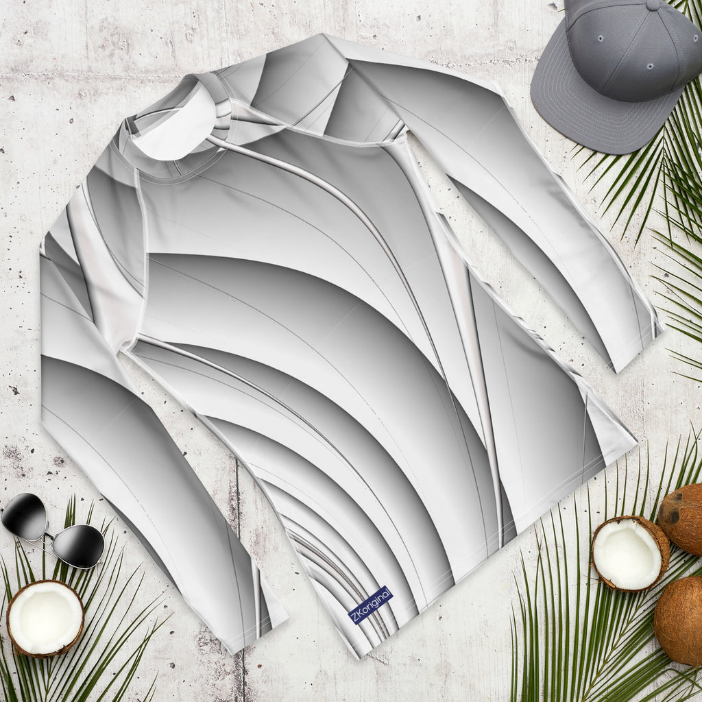 "Magnetic Wave" Collection - Men's Rash Guard ZKoriginal