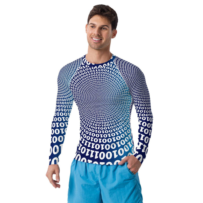 "Binary Code" Collection - Men's Rash Guard ZKoriginal