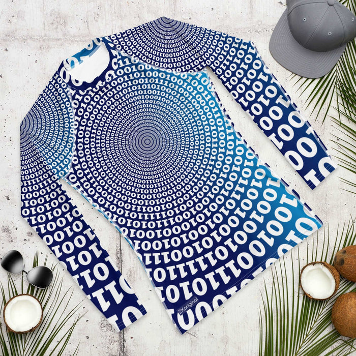 "Binary Code" Collection - Men's Rash Guard ZKoriginal