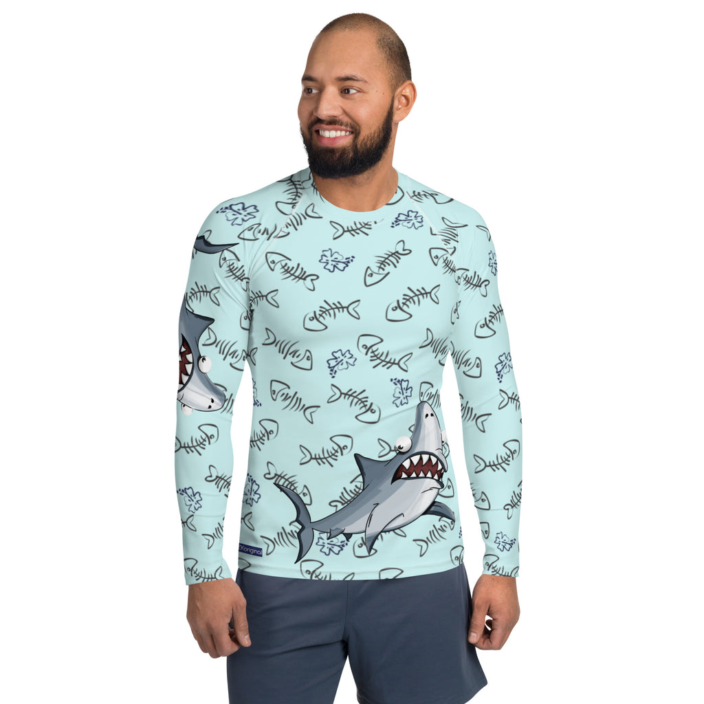 "Smiling Seas" Collection - Men's Rash Guard ZKoriginal