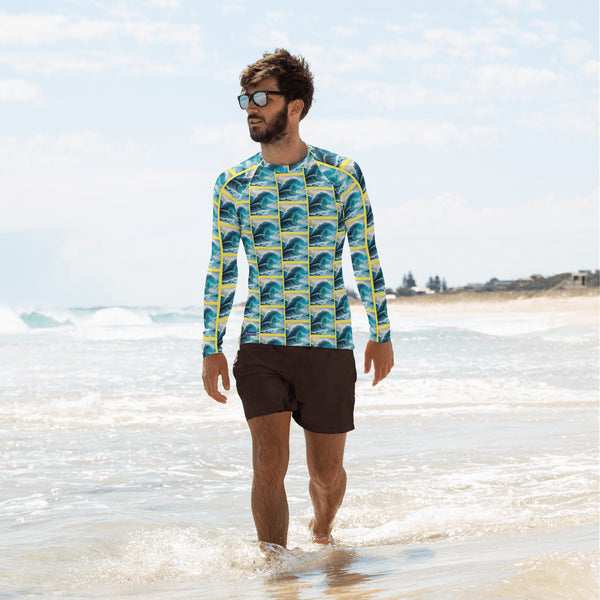 "Smiling Seas" Collection - Men's Rash Guard ZKoriginal