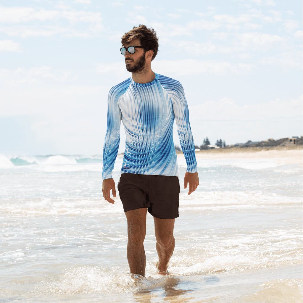 "Smiling Seas" Collection - Men's Rash Guard ZKoriginal