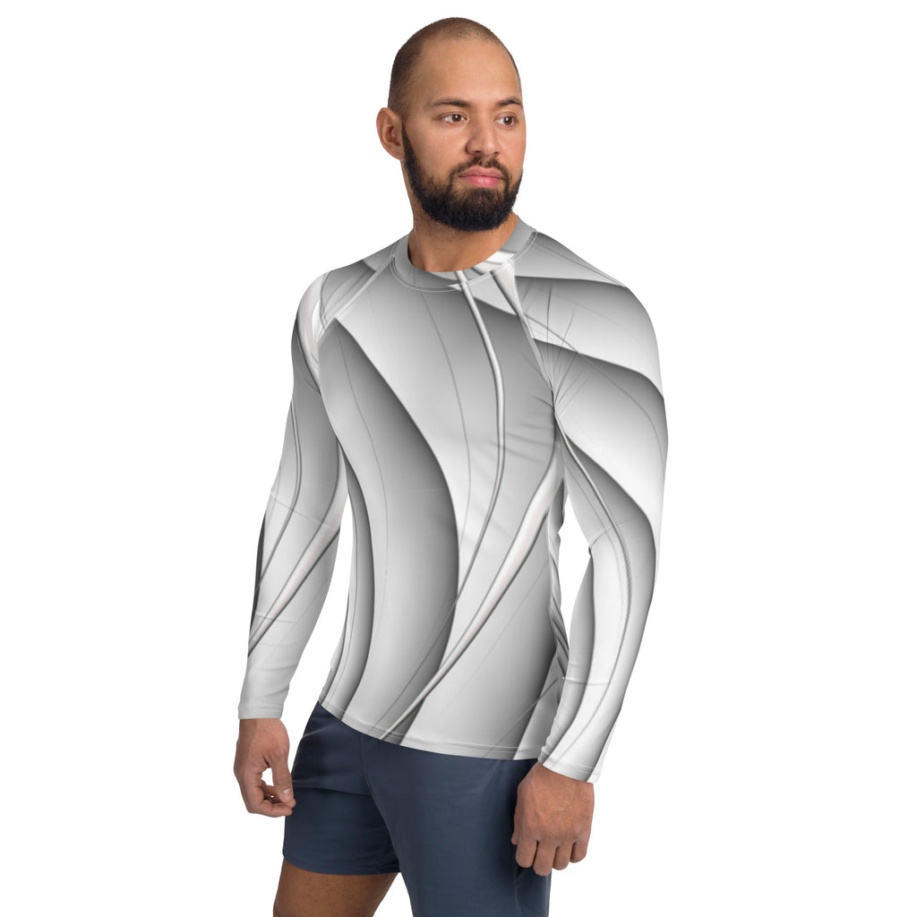 "Magnetic Wave" Collection - Men's Rash Guard ZKoriginal
