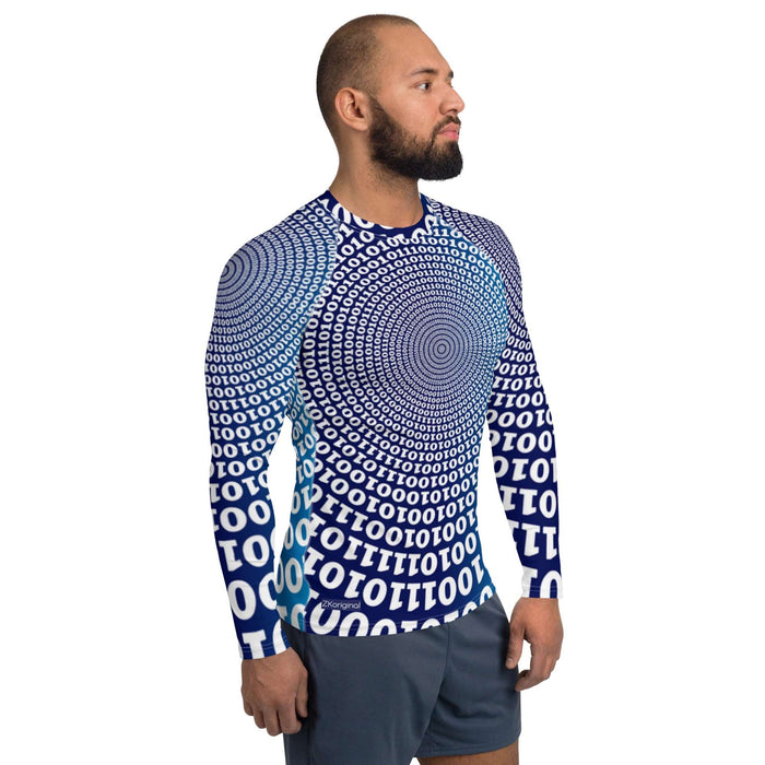 "Binary Code" Collection - Men's Rash Guard ZKoriginal