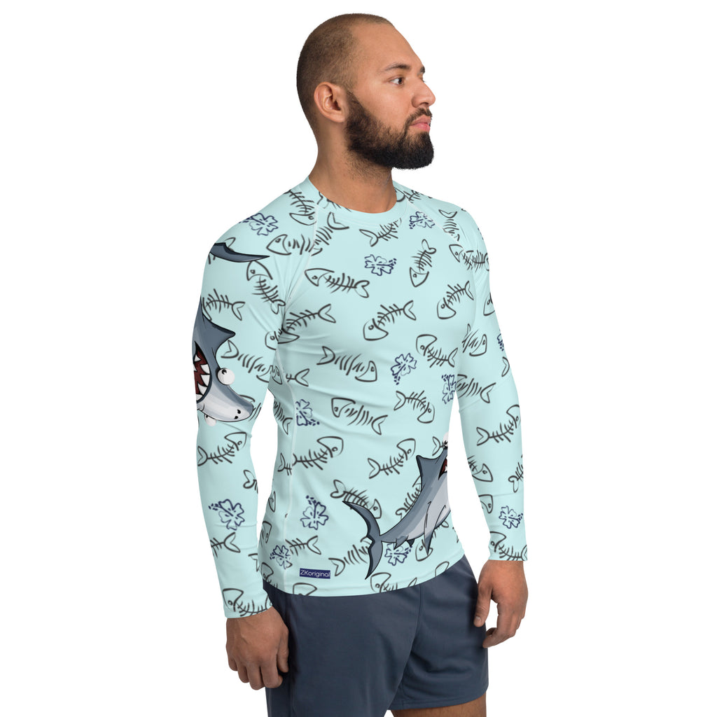 "Smiling Seas" Collection - Men's Rash Guard ZKoriginal