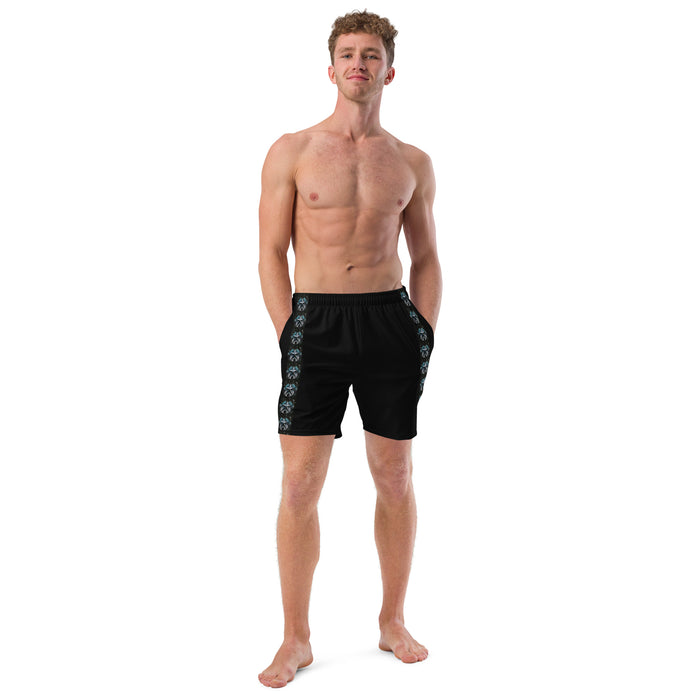 "Galactic Star Rain" Collection - Men's Swim Trunks